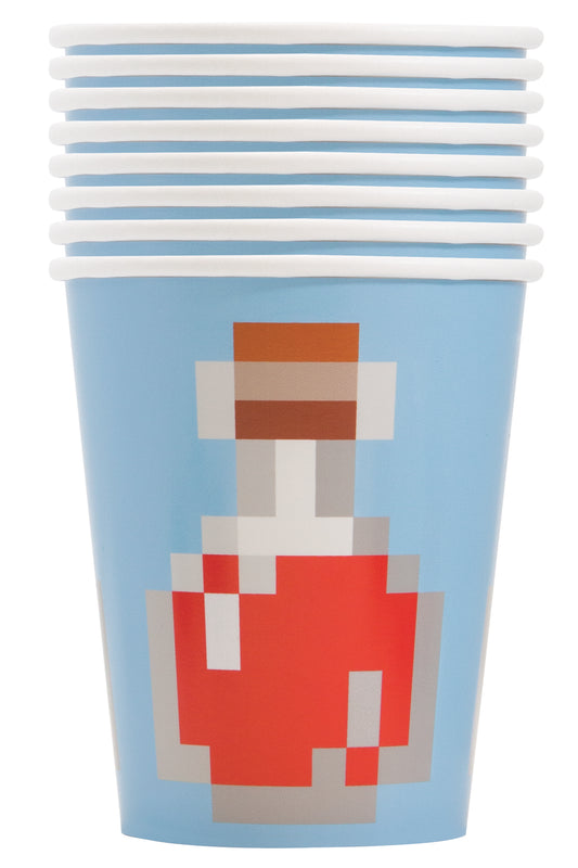 Minecraft 9oz Paper Cups, 8-pc