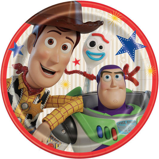 Disney Toy Story 4 Round 9" Dinner Plates, 8-pc