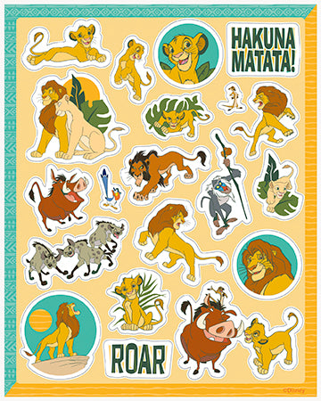 Disney Lion King Sticker Sheets, 4-pc