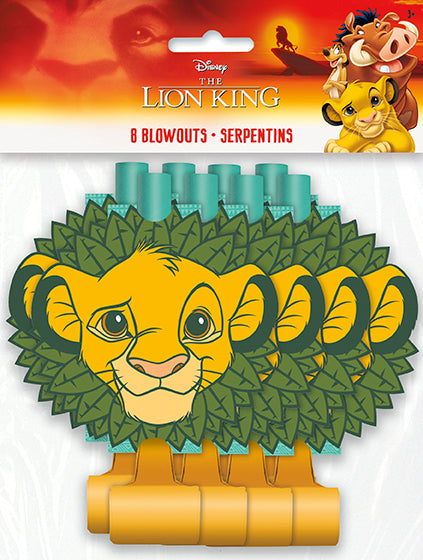 Disney Lion King Blowouts, 8-pc