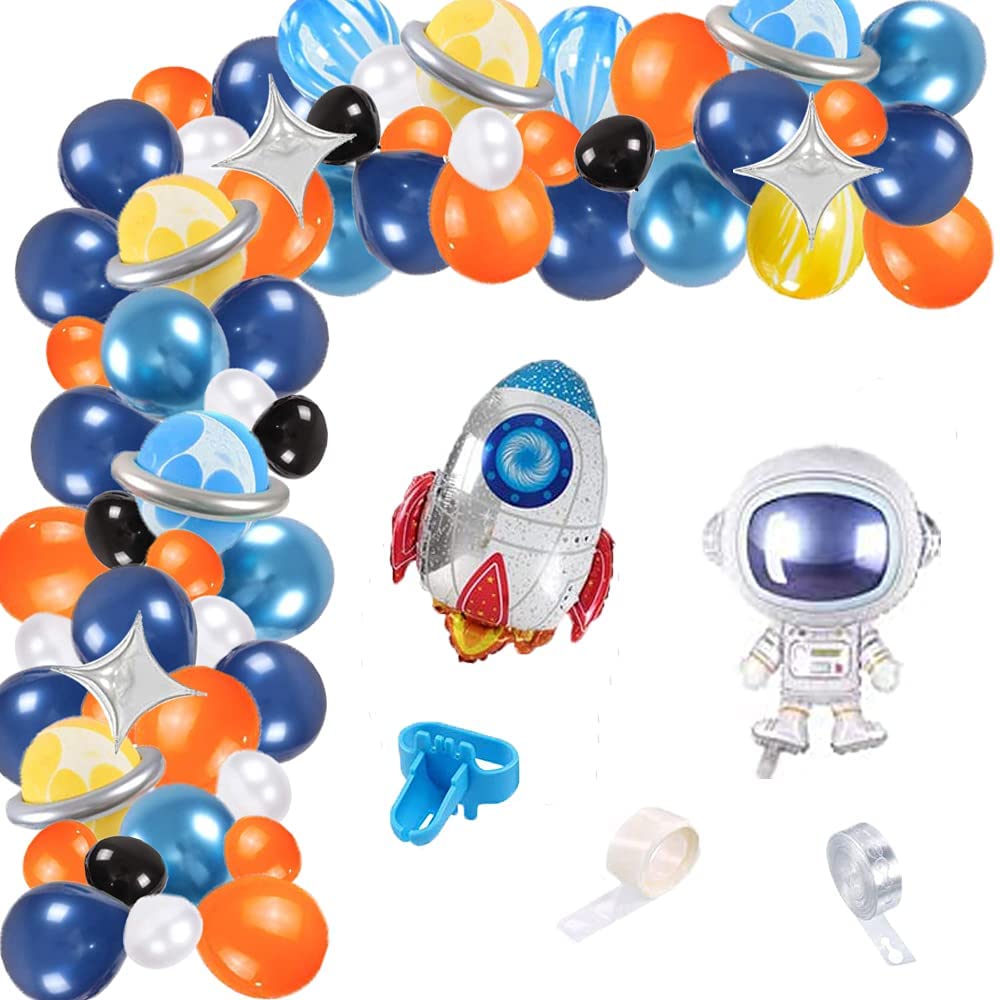 Space and Planet Party Balloon Arch, 103-pc