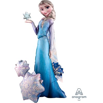 Ballon aluminium Elsa la reine des neiges, 57"