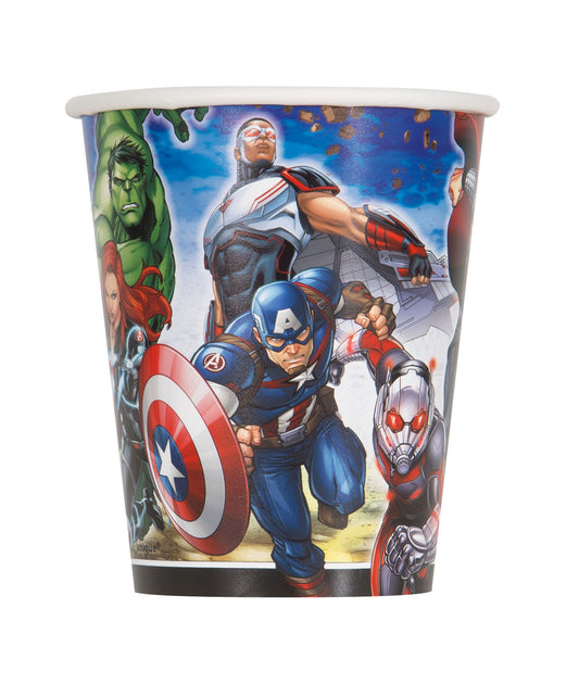 Avengers Paper Cups, 9oz,  8-pc