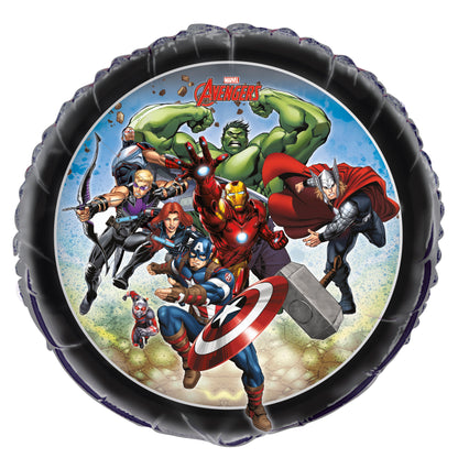 Avengers Round Foil Balloon, 18"