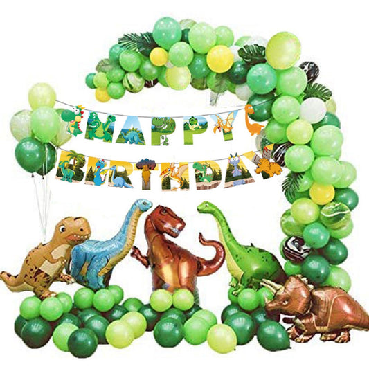 Dinosaur Party Balloon Arch, 146-pc