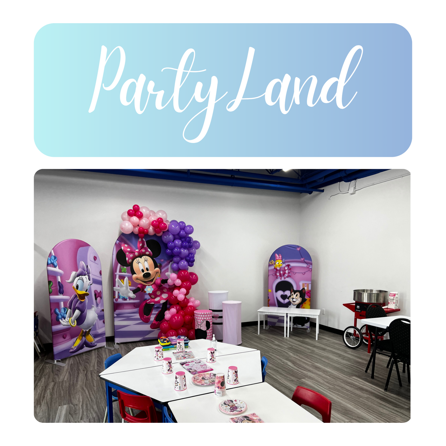 PartyLand Room Rental