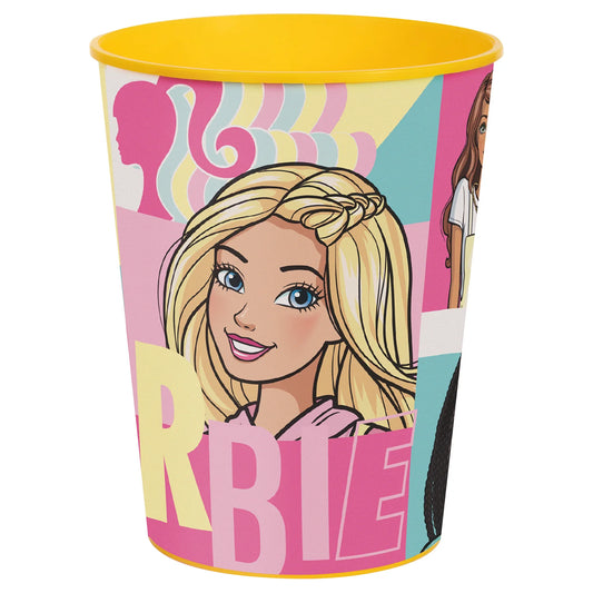 Barbie Plastic Stadium Cup, 16oz