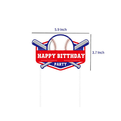 Baseball Party Balloon Arch, 43-pc