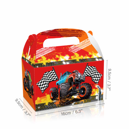 Monster Truck Paper Boxes, 12-pc