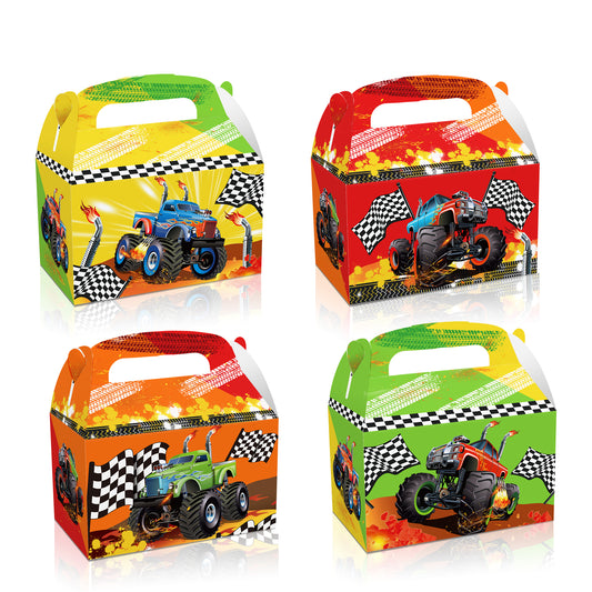 Monster Truck Paper Boxes, 12-pc