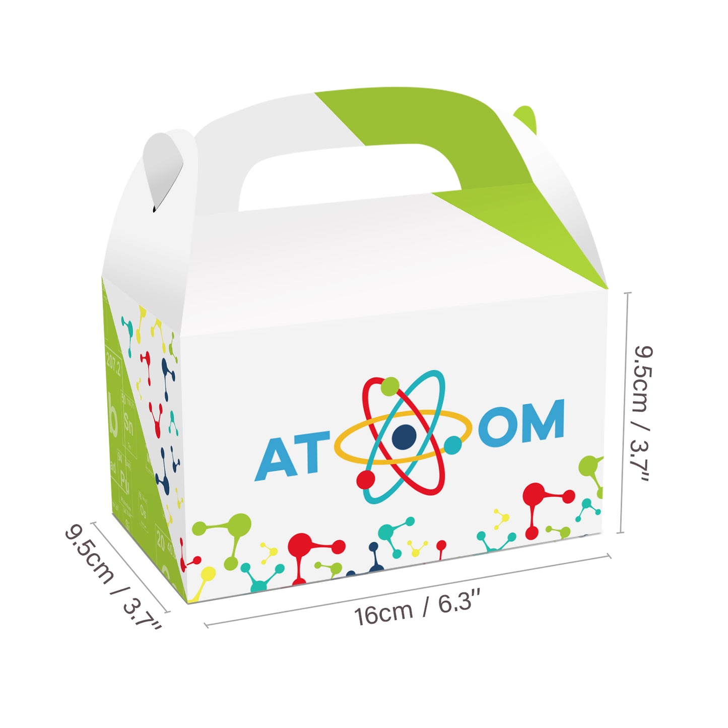 We Love Science Paper Boxes, 12-pc