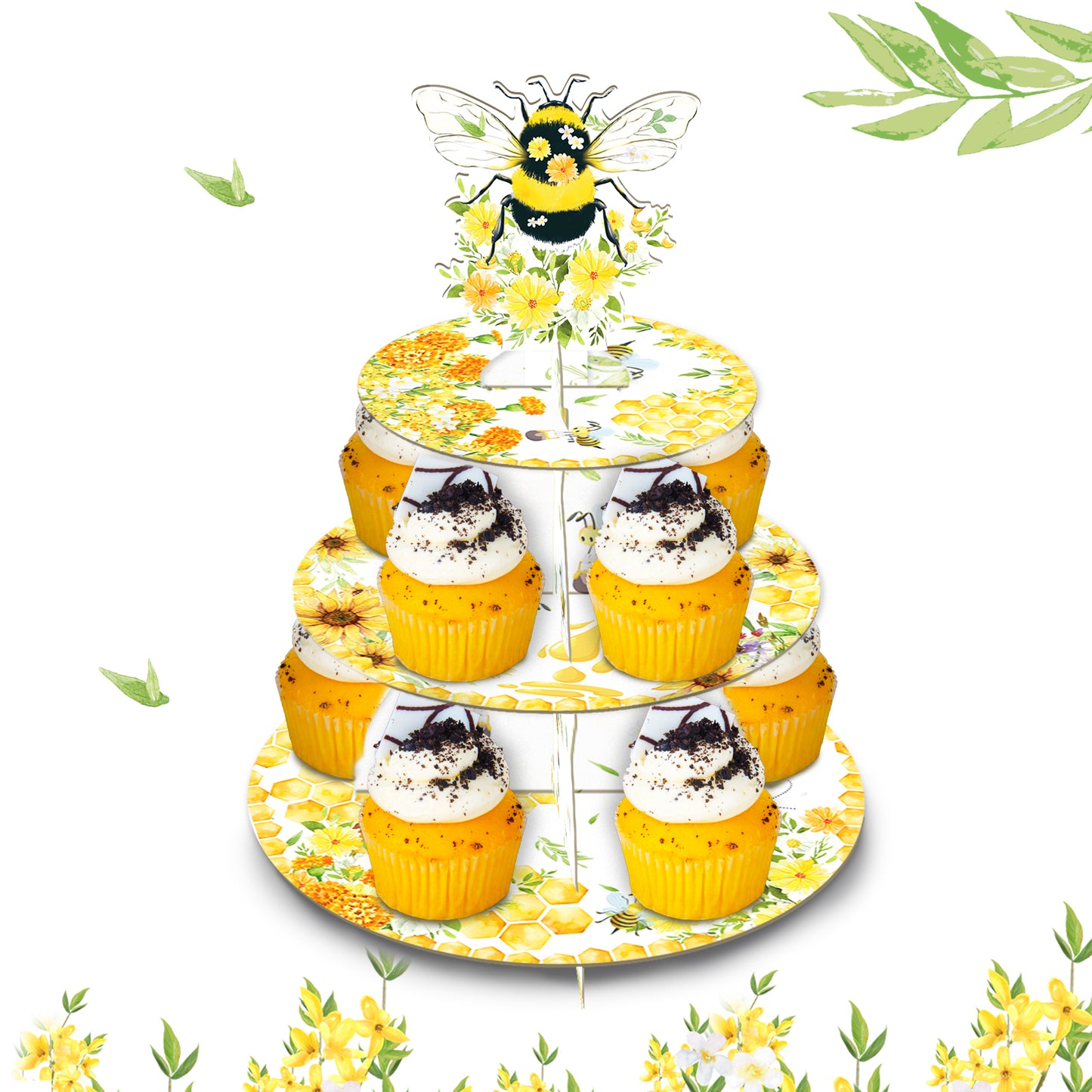 Bumble Bee Cupcake Stand