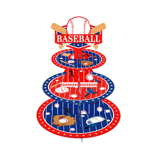Baseball Cupcake Stand