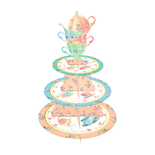 Tea and Roses Cupcake Stand