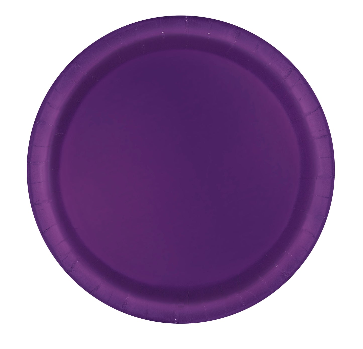 Deep Purple Solid Round 9" Dinner Plates, 16-pc