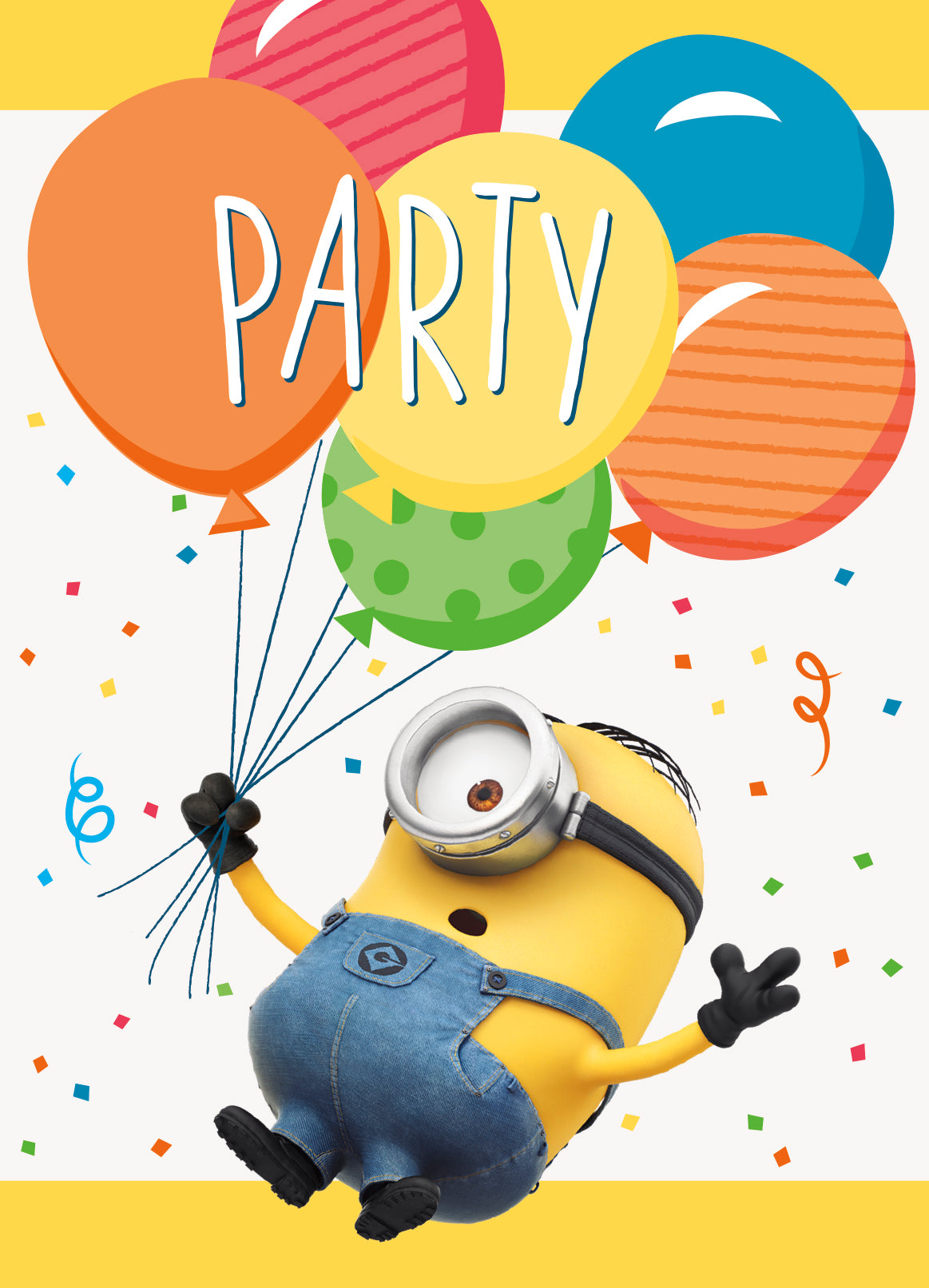 Despicable Me Invitations, 8-pc