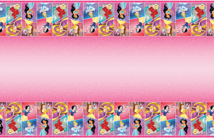 Disney Princess Dream Big Rectangular Plastic Table Cover, 54" x 84"