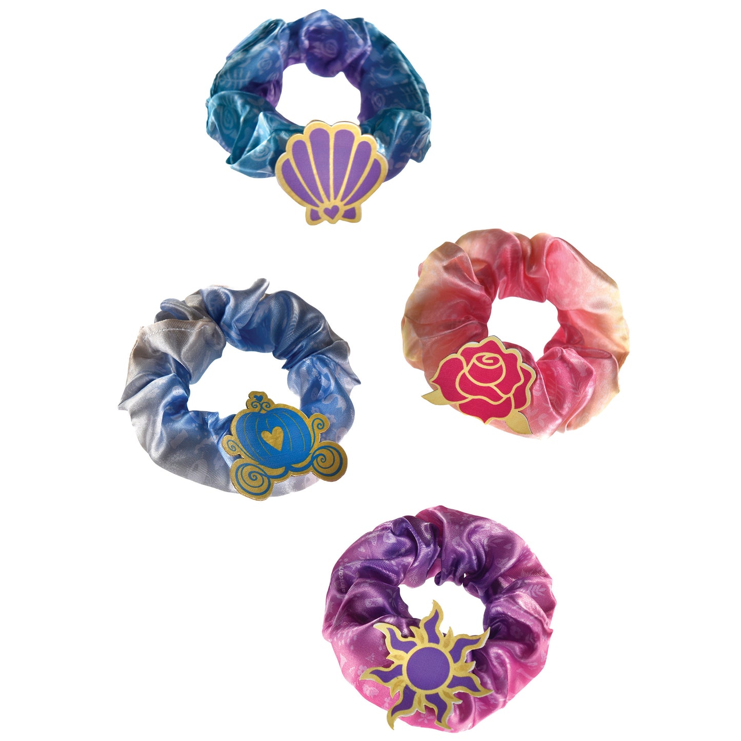 Disney Princess Hair Accessories, 4-pc