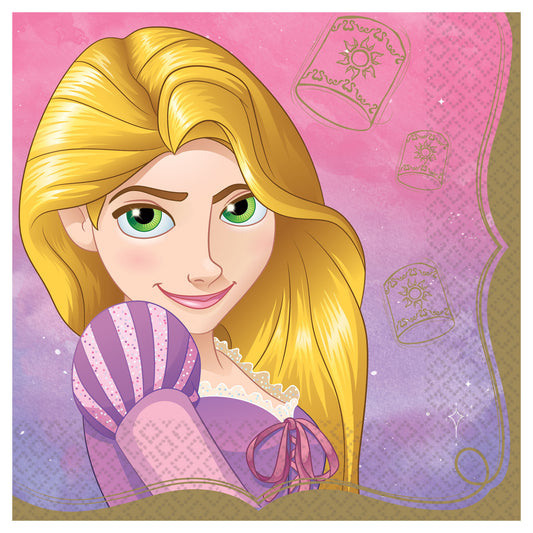 Disney Princess Rapunzel Luncheon Napkins, 16-pc