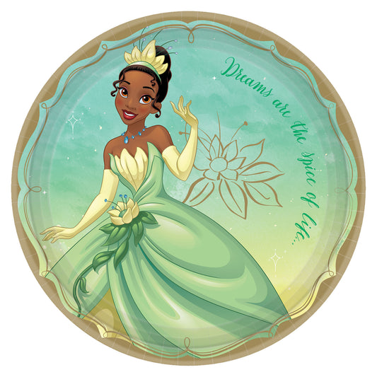 Disney Princess Tiana Round 9" Plates, 8-pc