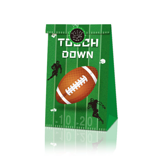 Game Day Football  Paper Bags, 12-pc