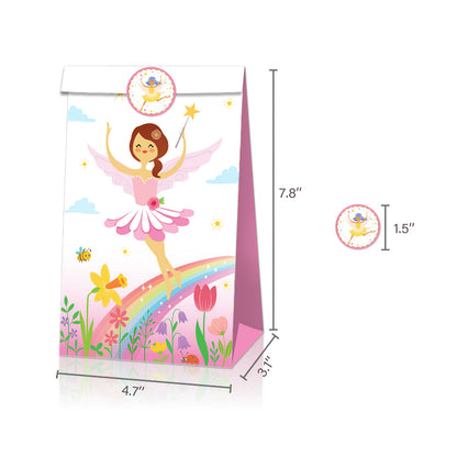 Let's Be Fairies Paper Bags, 12-pc