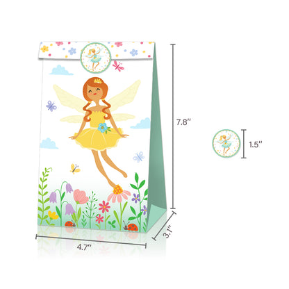 Let's Be Fairies Paper Bags, 12-pc