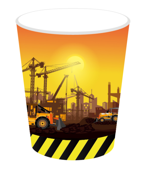 Excavator Cups, 8-pc