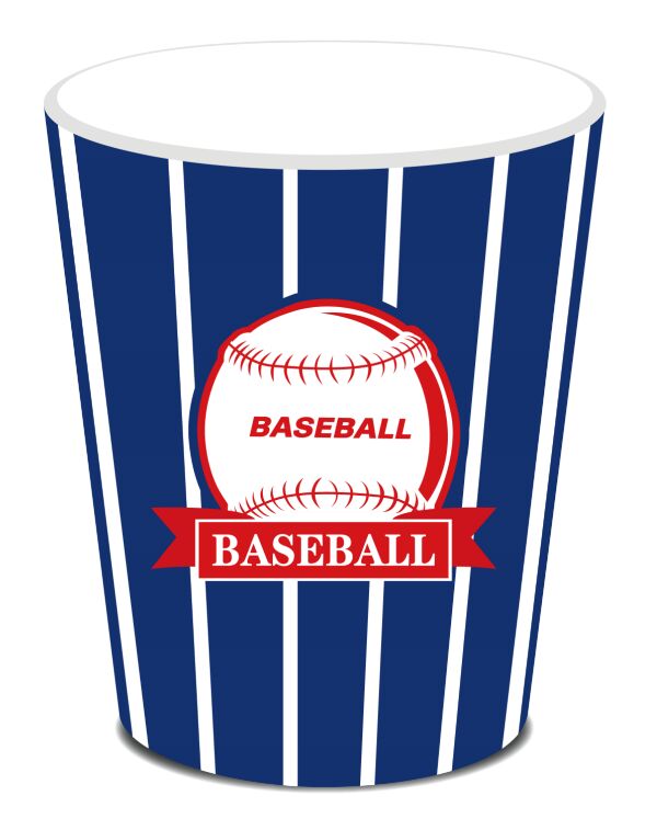 Baseball Cups, 8-pc