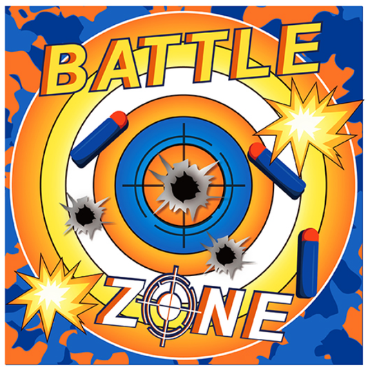 Battle Zone Napkins, 20-pc