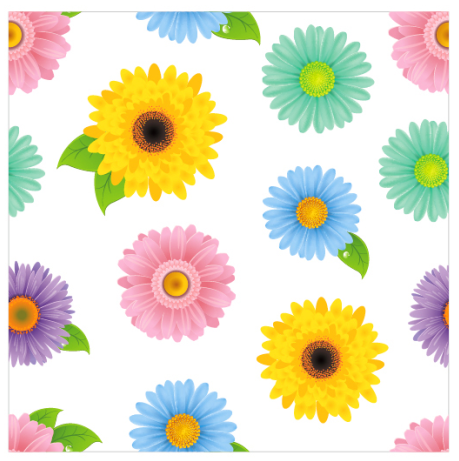 Flower Set Napkins, 20-pc