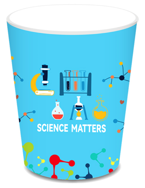 We Love Science Cups, 8-pc