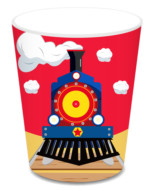 Train Cups, 8-pc