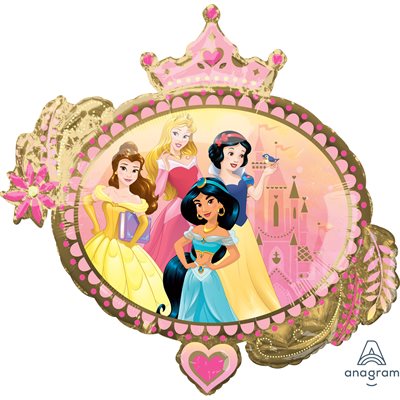 Disney Princess Once Upon A Time Foil Balloon, 34''