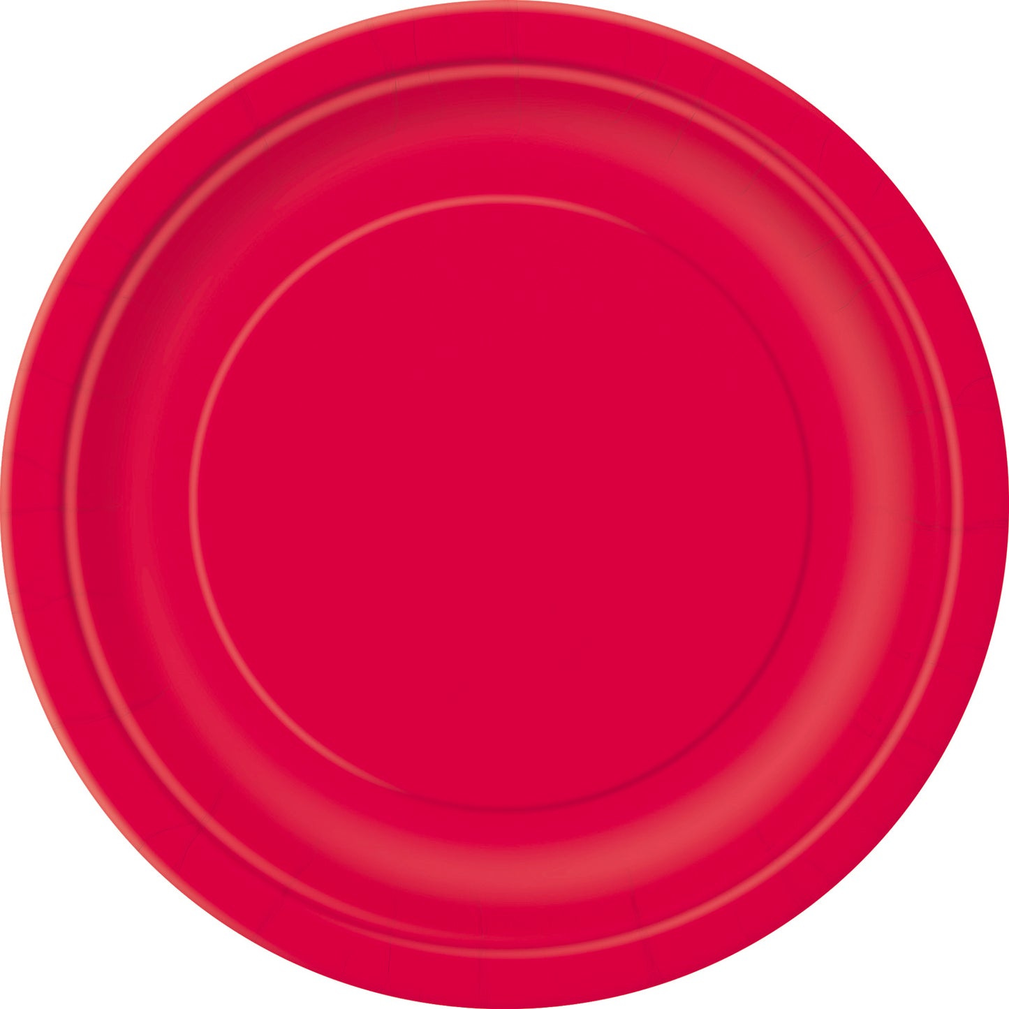 Ruby Red Solid Round 9" Dinner Plates, 16-pc