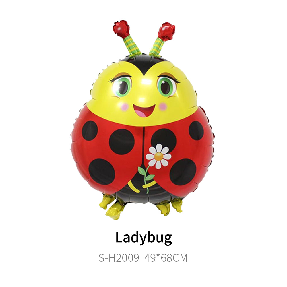 Foil Red Ladybug Balloon, 27"