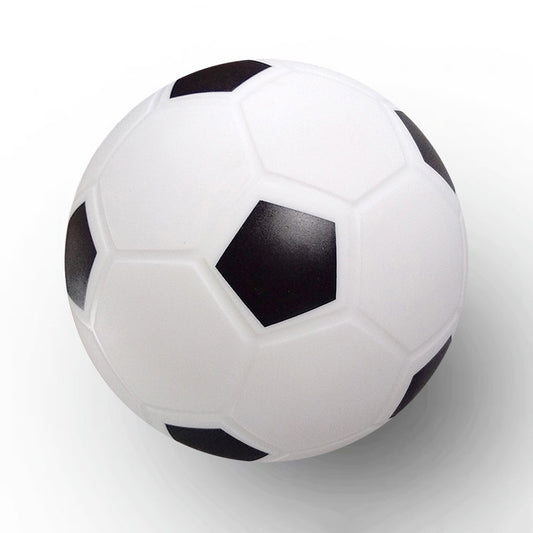 Mini ballon de soccer blanc et noir