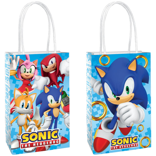 Sonic Paper Kraft Bags, 8-pc