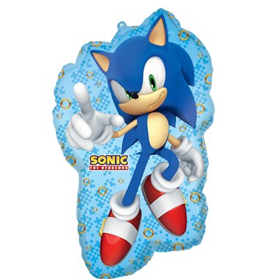 Ballon en aluminium Sonic The HedgeHog 2, 30''
