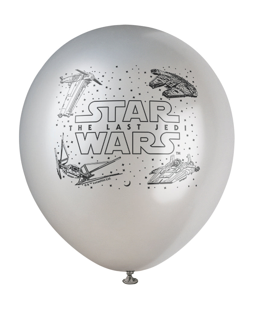 Star Wars Episode VIII 12" Latex Balloons, 8-pc