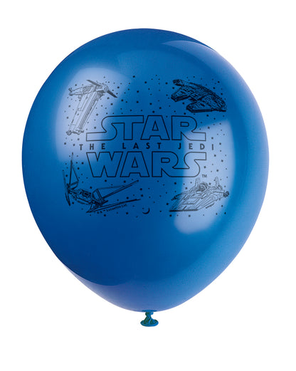 Ballons en latex Star Wars, épisode VIII, 12 po, 8 pces 