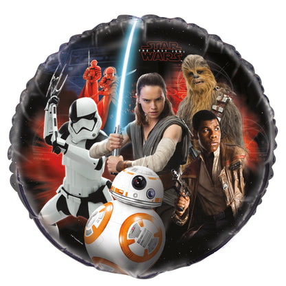 Star Wars Episode VIII Round Foil Balloon, 18"