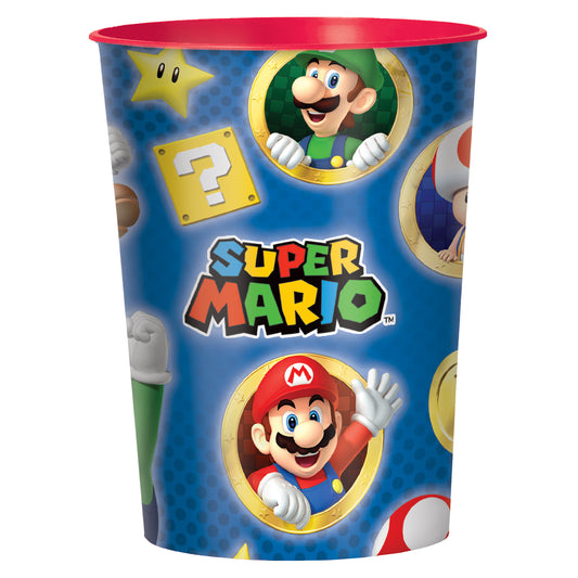 Super Mario Brothers 16oz Favor Cup, 1-pc