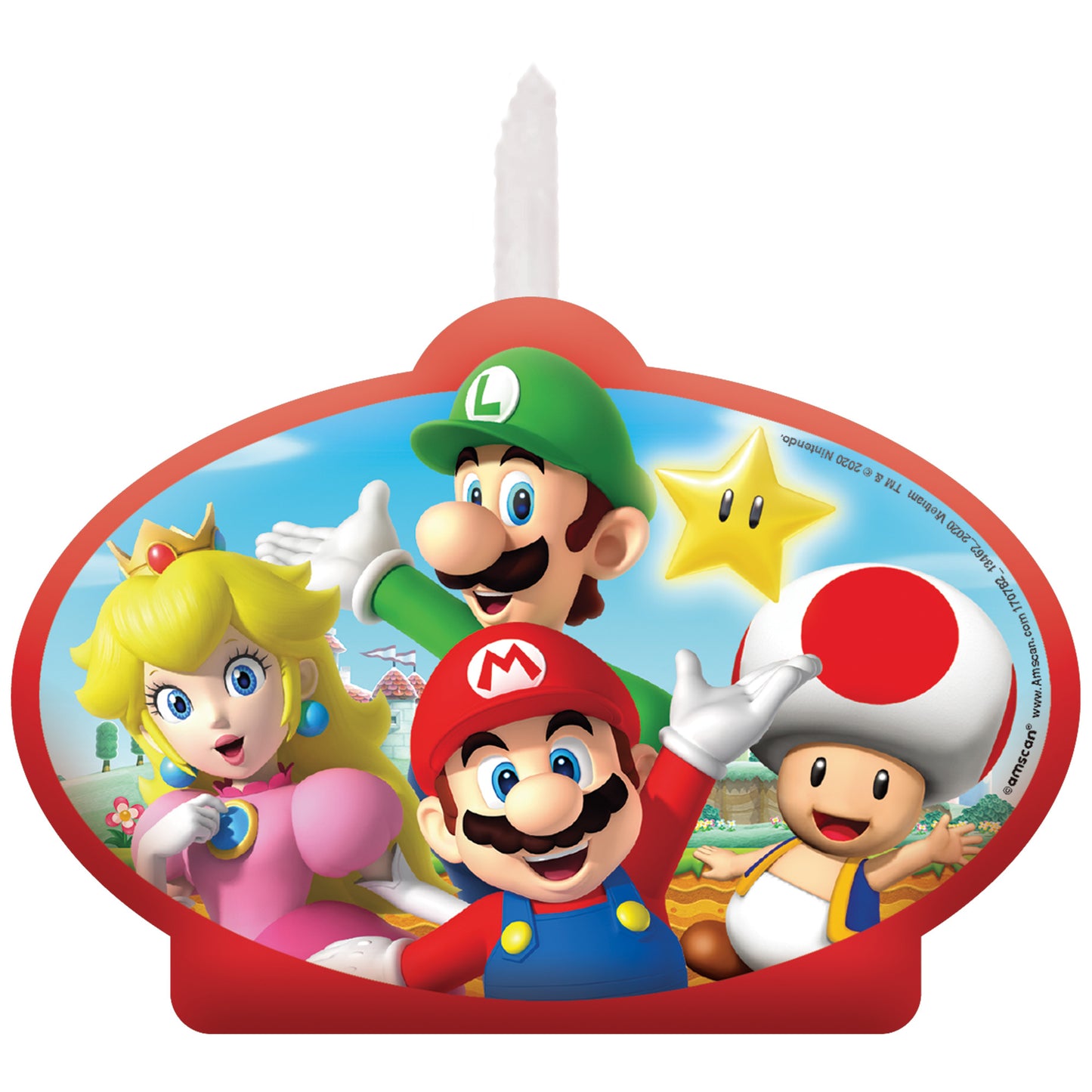 Super Mario Brothers Candle, 1-pc