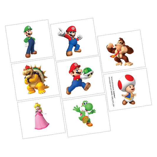 Super Mario Brothers Tattoos, 192-pc