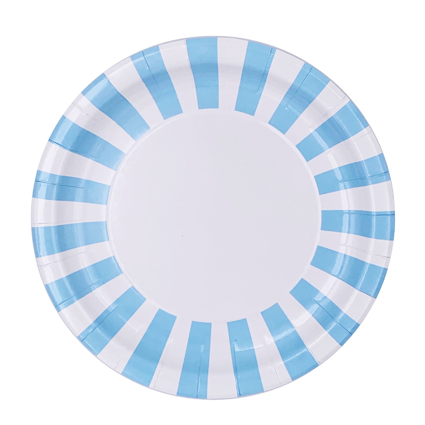 Blue Sparkle Plates 9", 8-pc