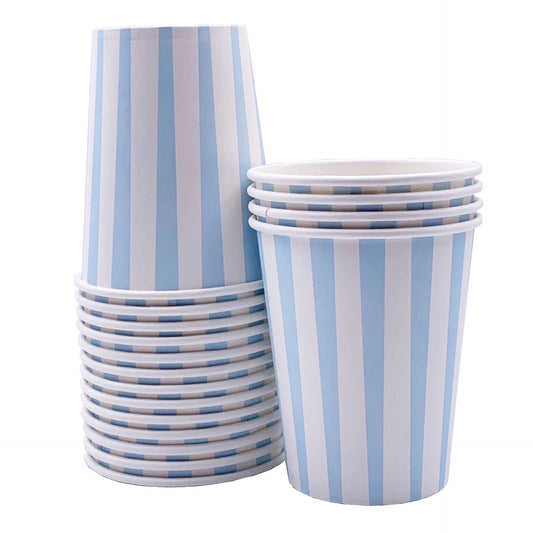 Blue Sparkle Cups, 16-pc