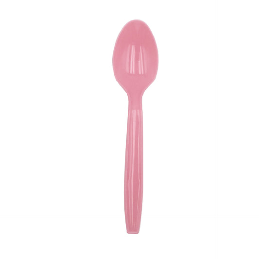Unicorn Pink and White Spoons, 16-pc