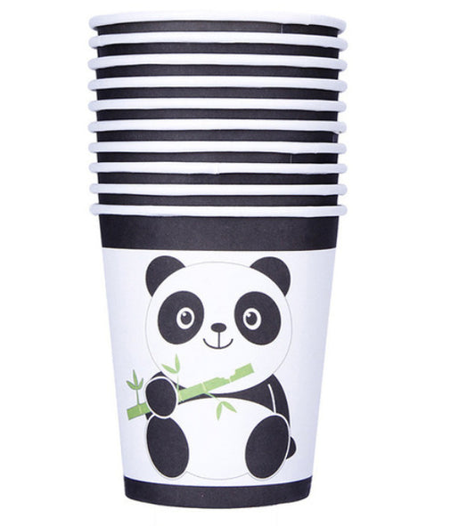 Panda Cups, 10-pc