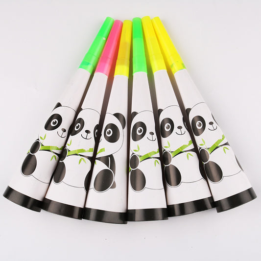 Panda Horns, 6-pc